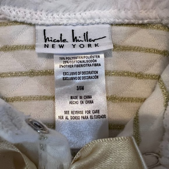 Nicole Miller New York Cozy Baby Sleeper 3 - 6 Months - Picture 3 of 6